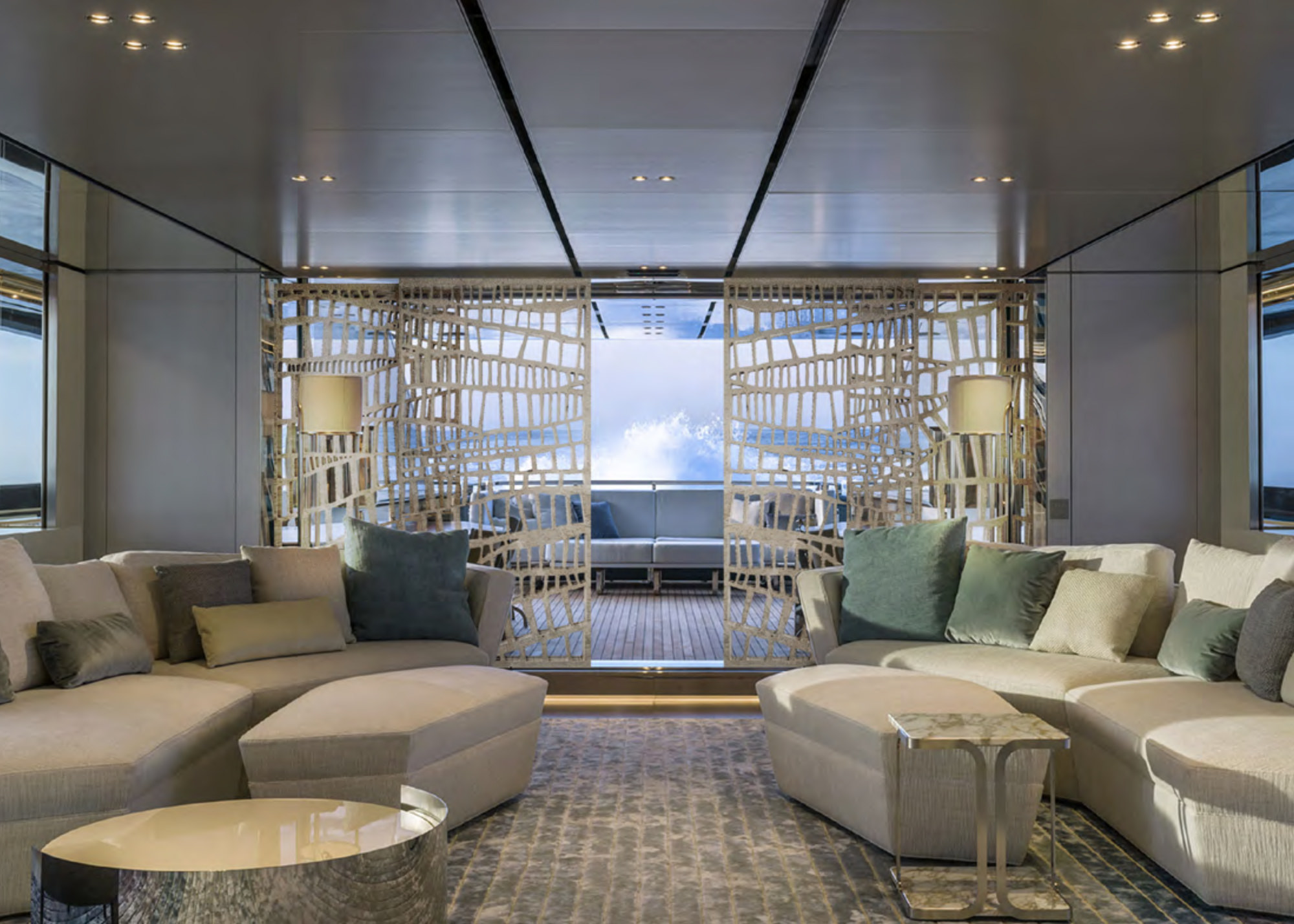 The lightest stone sliding doors in the world
